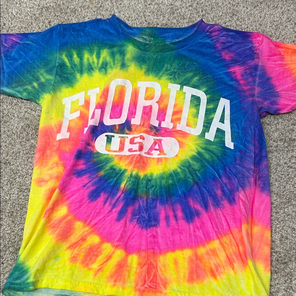 Colorful Tie-Dye Kids Shirt